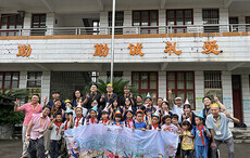 CUSCS students participate in service learning trip to Qingyuan City